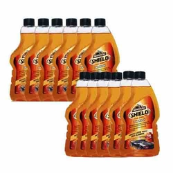 Armor All Shield Car Wash - Dirt And Grime Cleaner With Maximum Shine And Protection (520 ml, Pack Of 12)